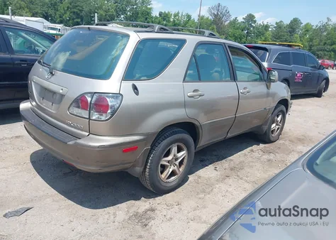 2001 Lexus Rx 300 from USA, damaged, VIN JTJGF10U510119327